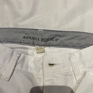 Banana republic white flare pants/jeans